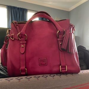 Pink Dooney and Bourke satchel